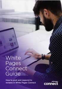 How to post and respond to reviews in White Pages Connect